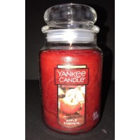 Yankee Candle APPLE PUMPKIN 22 oz Large Jar Candle / New / FREE SHIP   263511644917